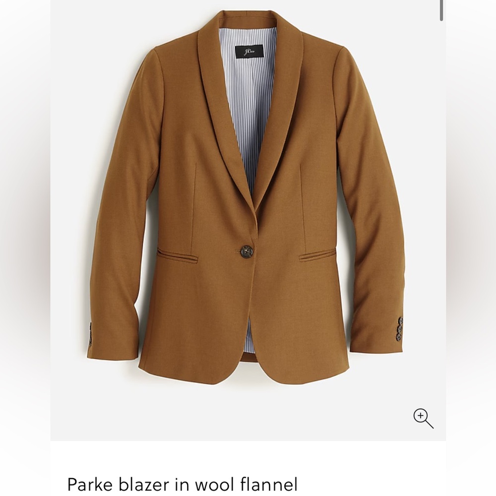 J.Crew Women's Tan Parke Blazer